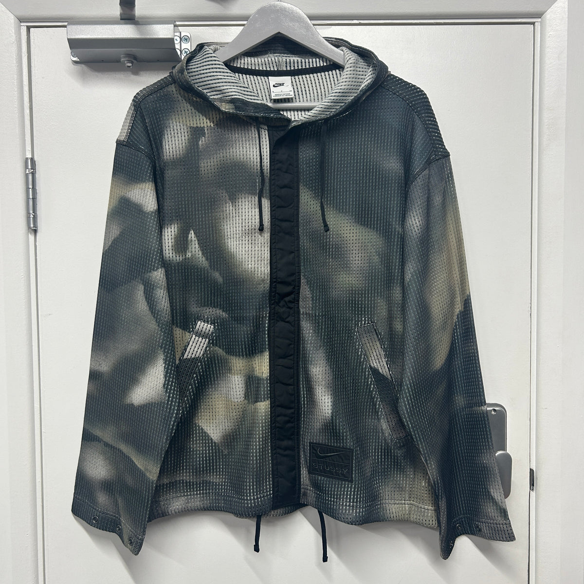 STUSSY x NIKE MESH HOODIE
