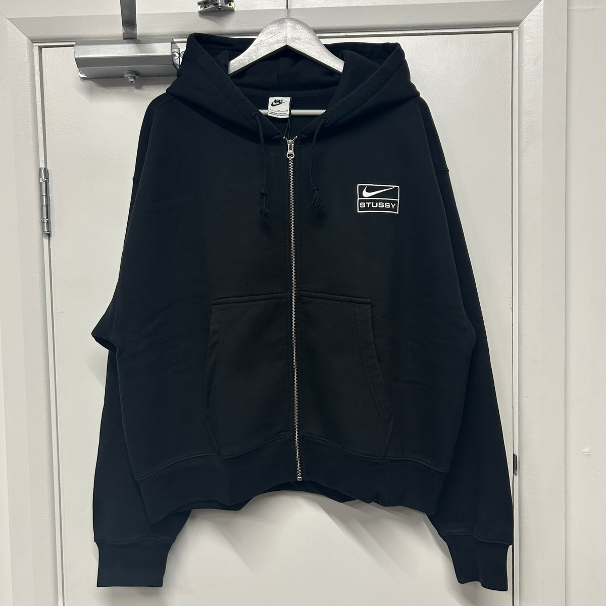 STUSSY x NIKE HOODIE - BLACK