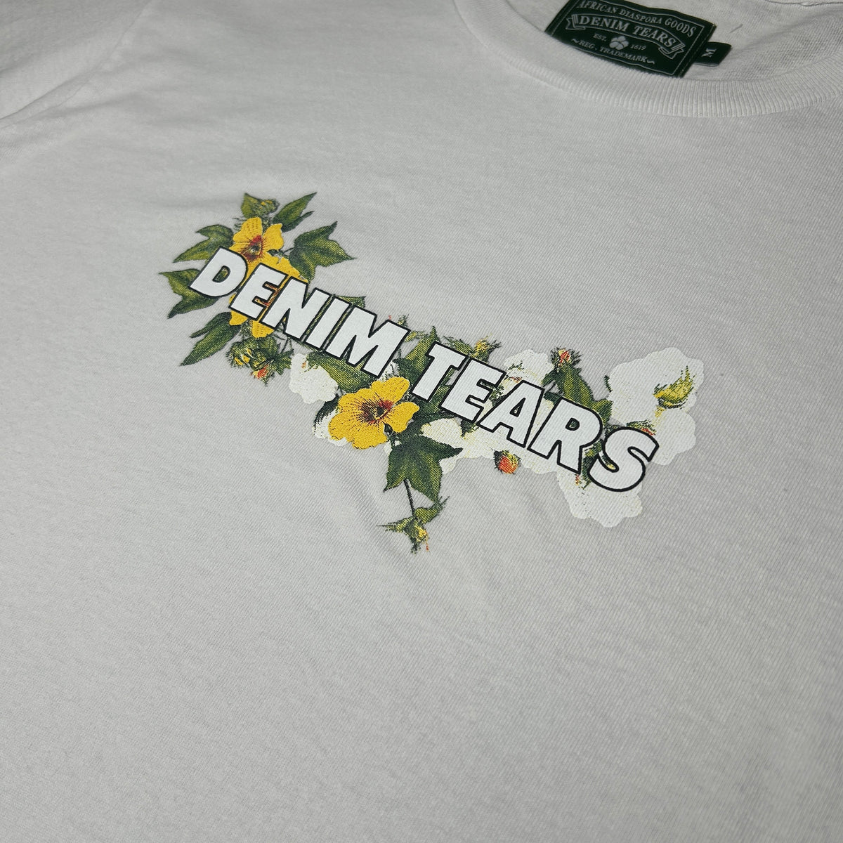DENIM TEARS FLORAL TEE