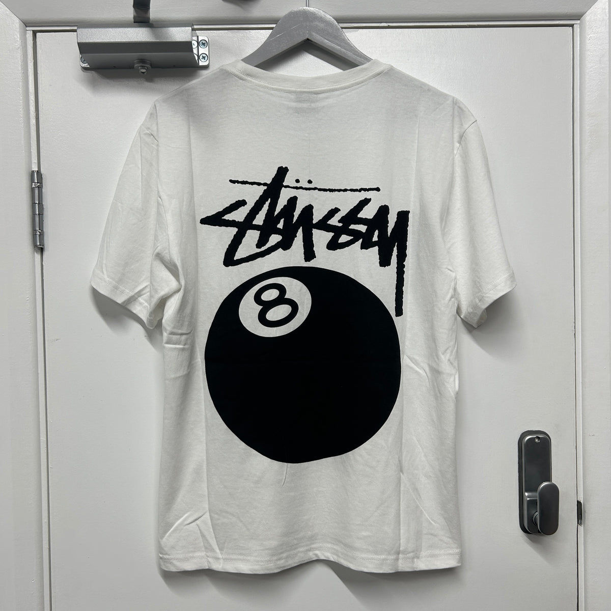 STUSSY 8BALL TEE - WHITE
