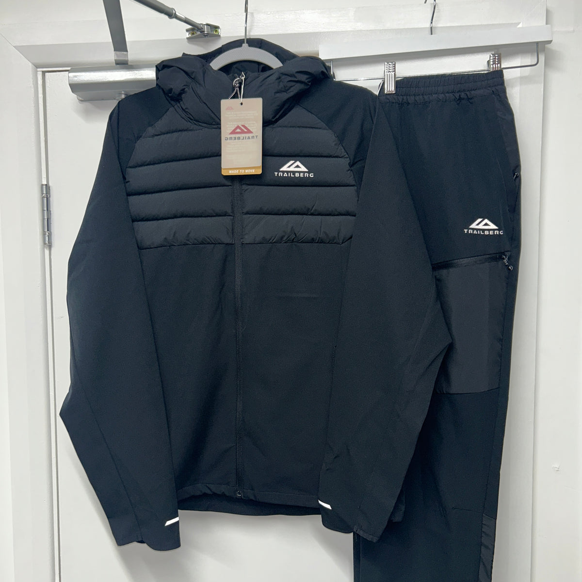 TRAILBERG HYBRID TRACKSUIT - BLACK