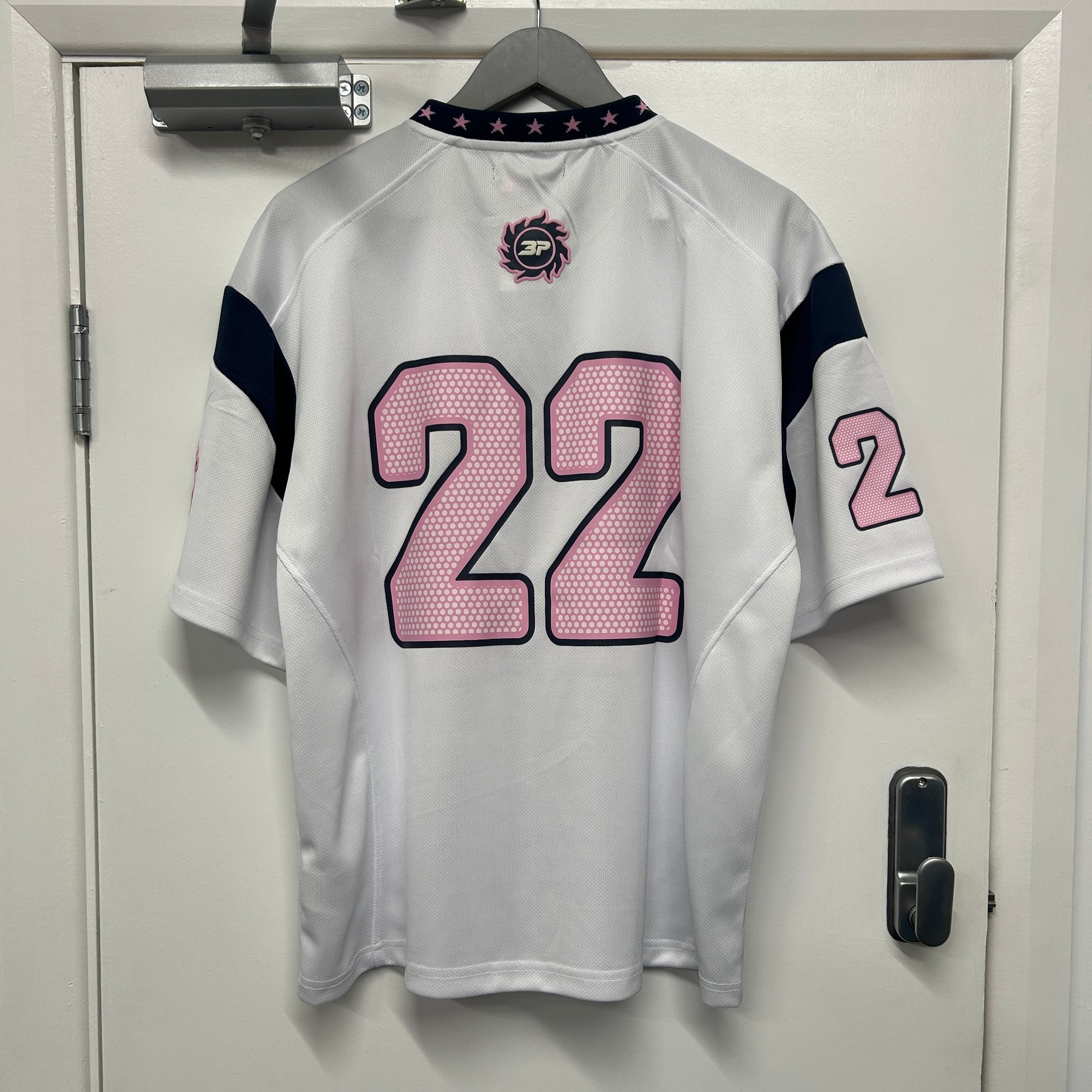 BROKEN PLANET PINK FOAM JERSEY