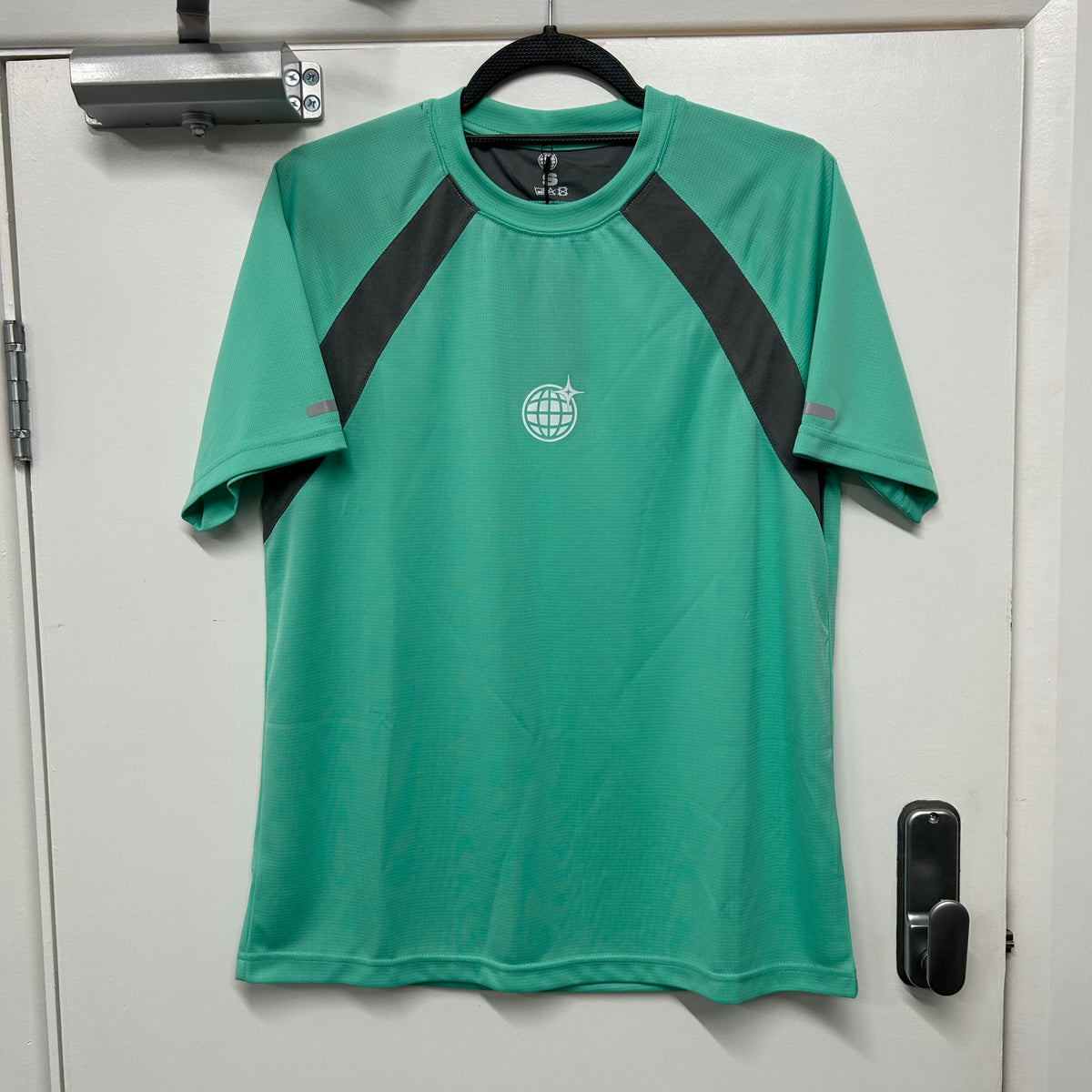 PRTY GYM TOP - TURQUOISE