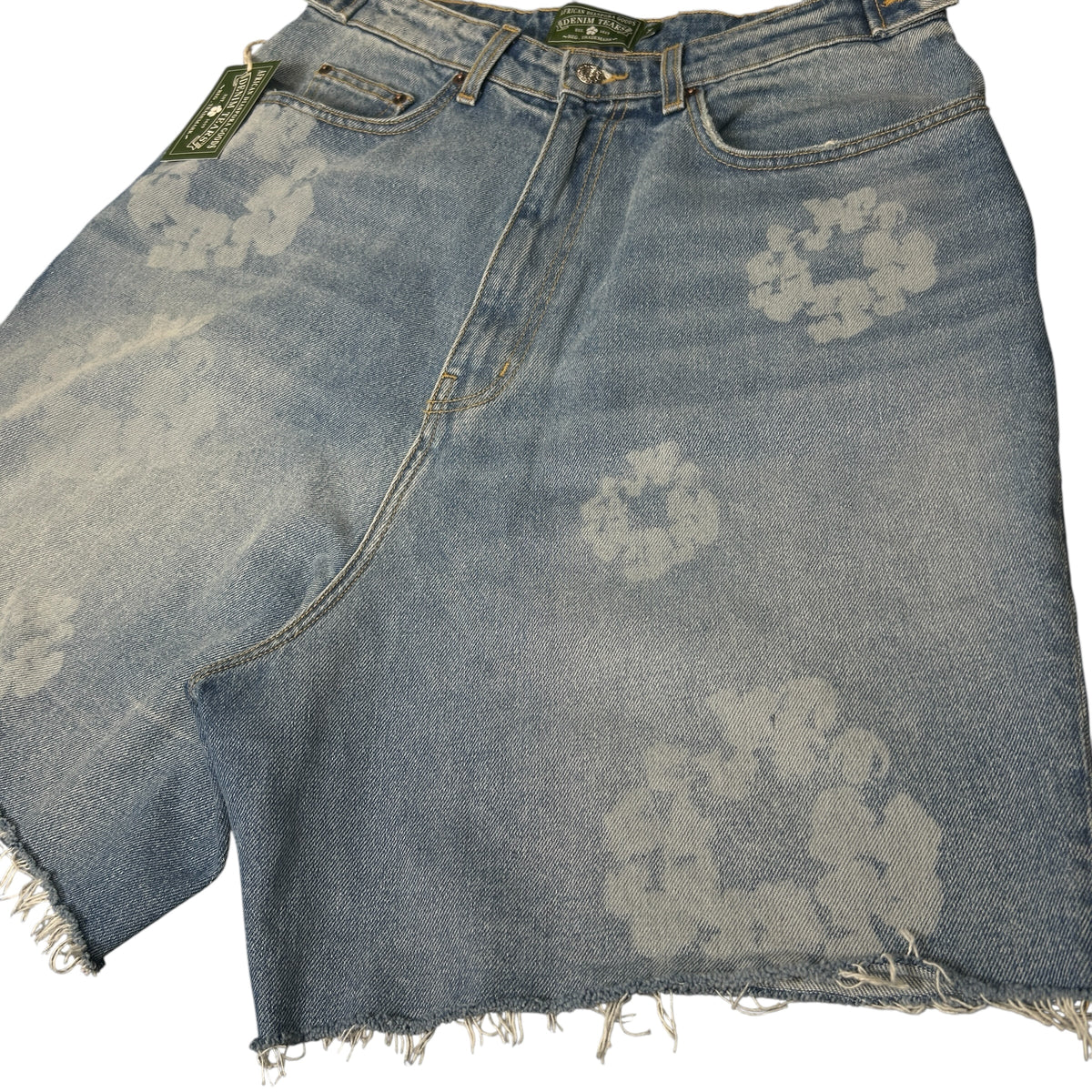 DENIM TEARS JEAN SHORTS