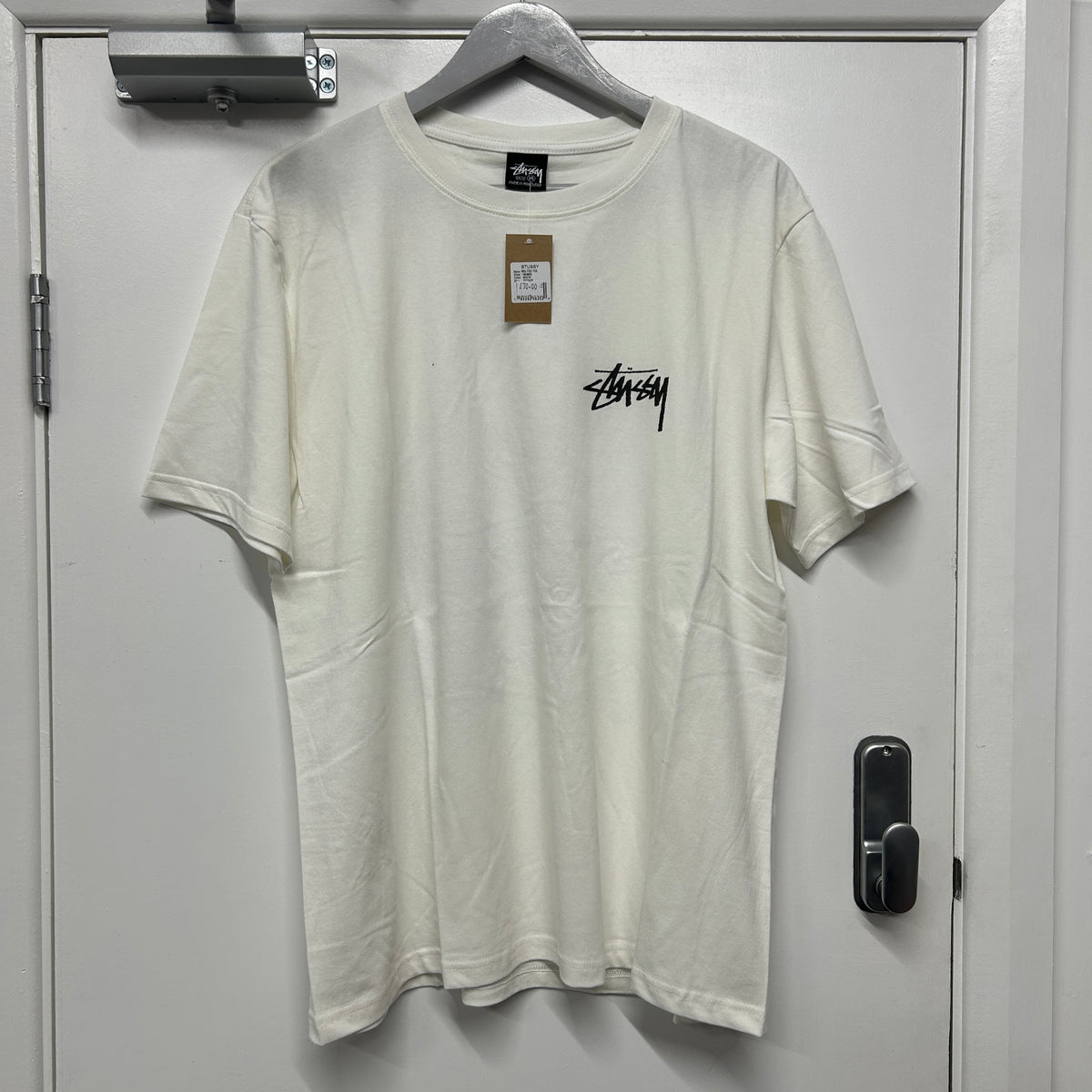 STUSSY DICE MELT TEE - CREAM