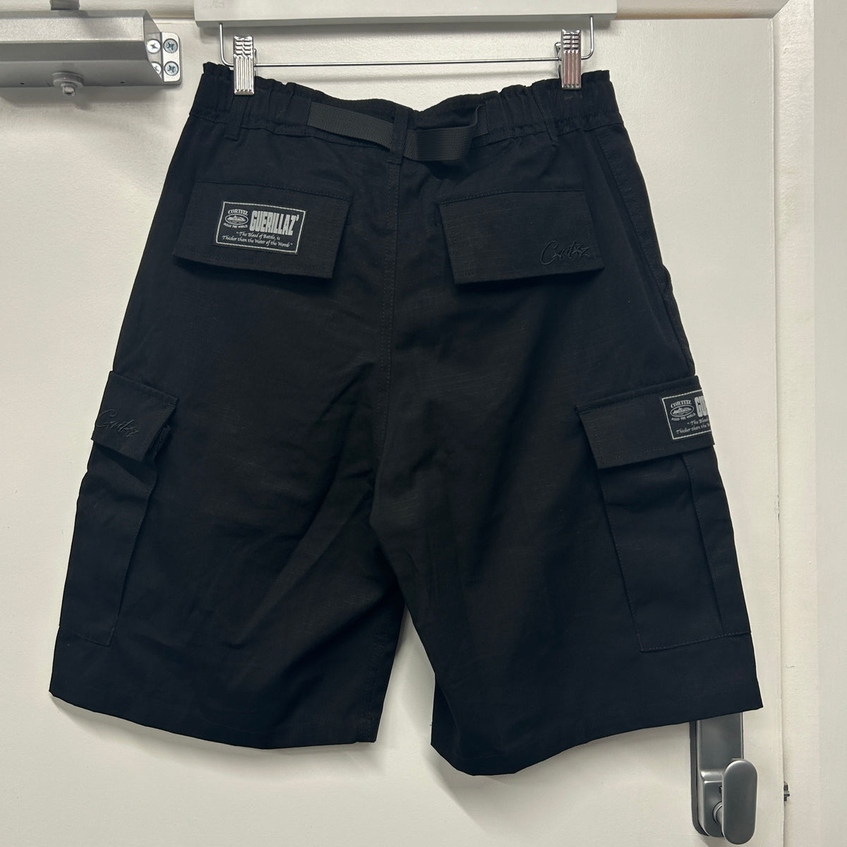 CORTEIZ BLACKOUT CARGO SHORTS