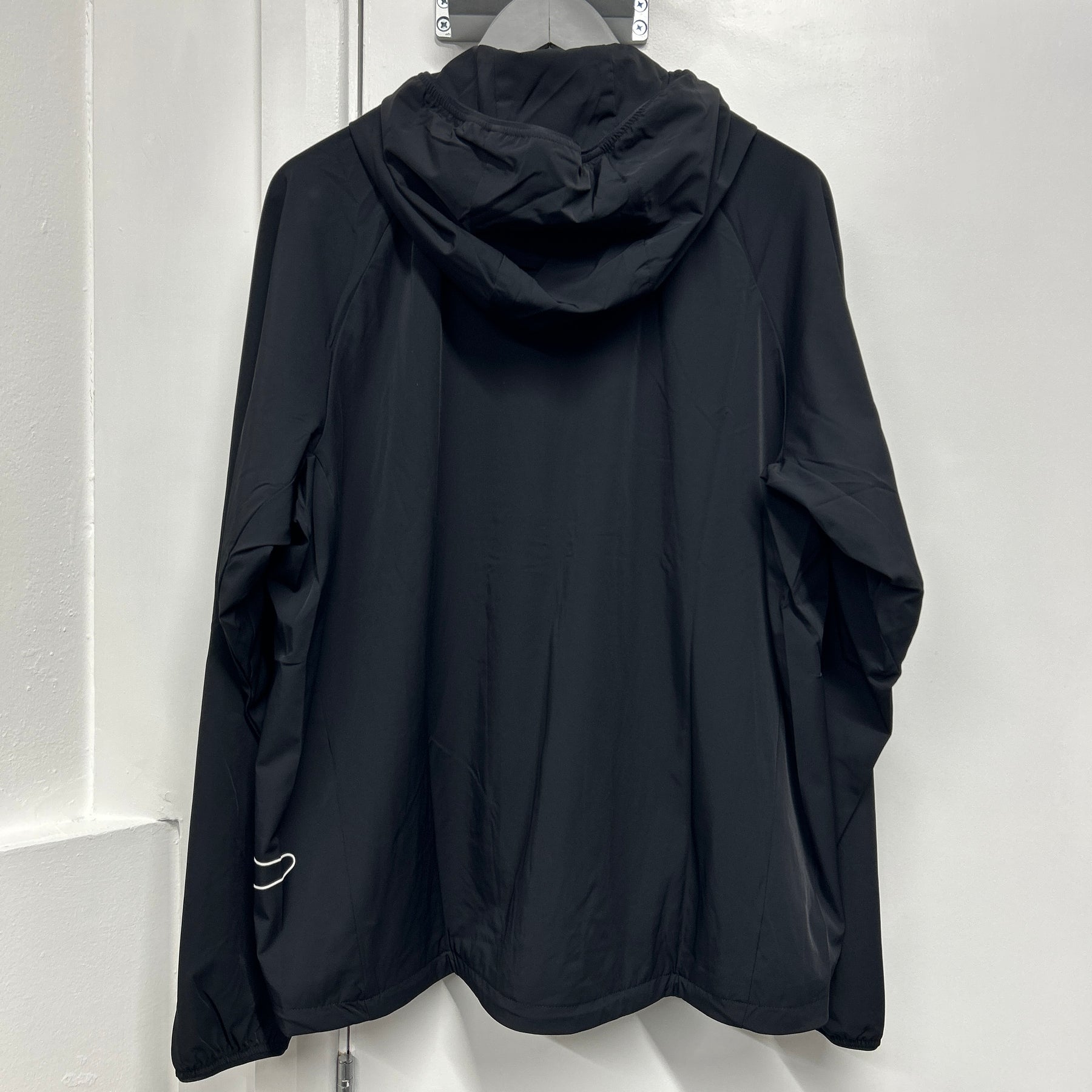 DRAMA LIGHTWEIGHT NYLON JACKET - BLACK
