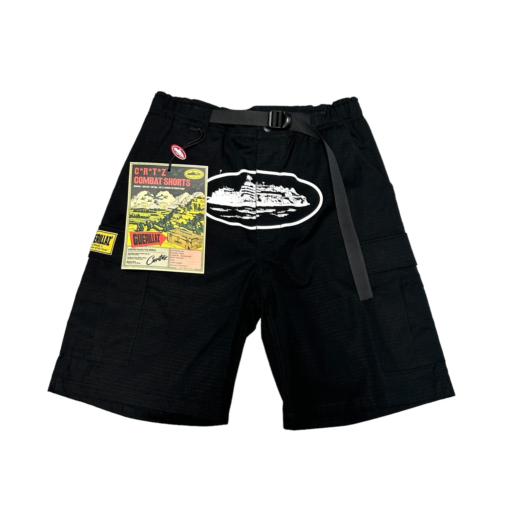 CORTEIZ CARGO SHORTS ‘BLACK’