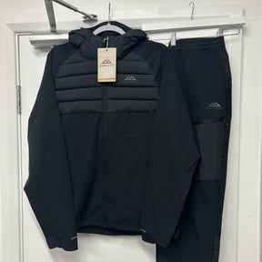 TRAILBERG HYBRID TRACKSUIT - BLACK