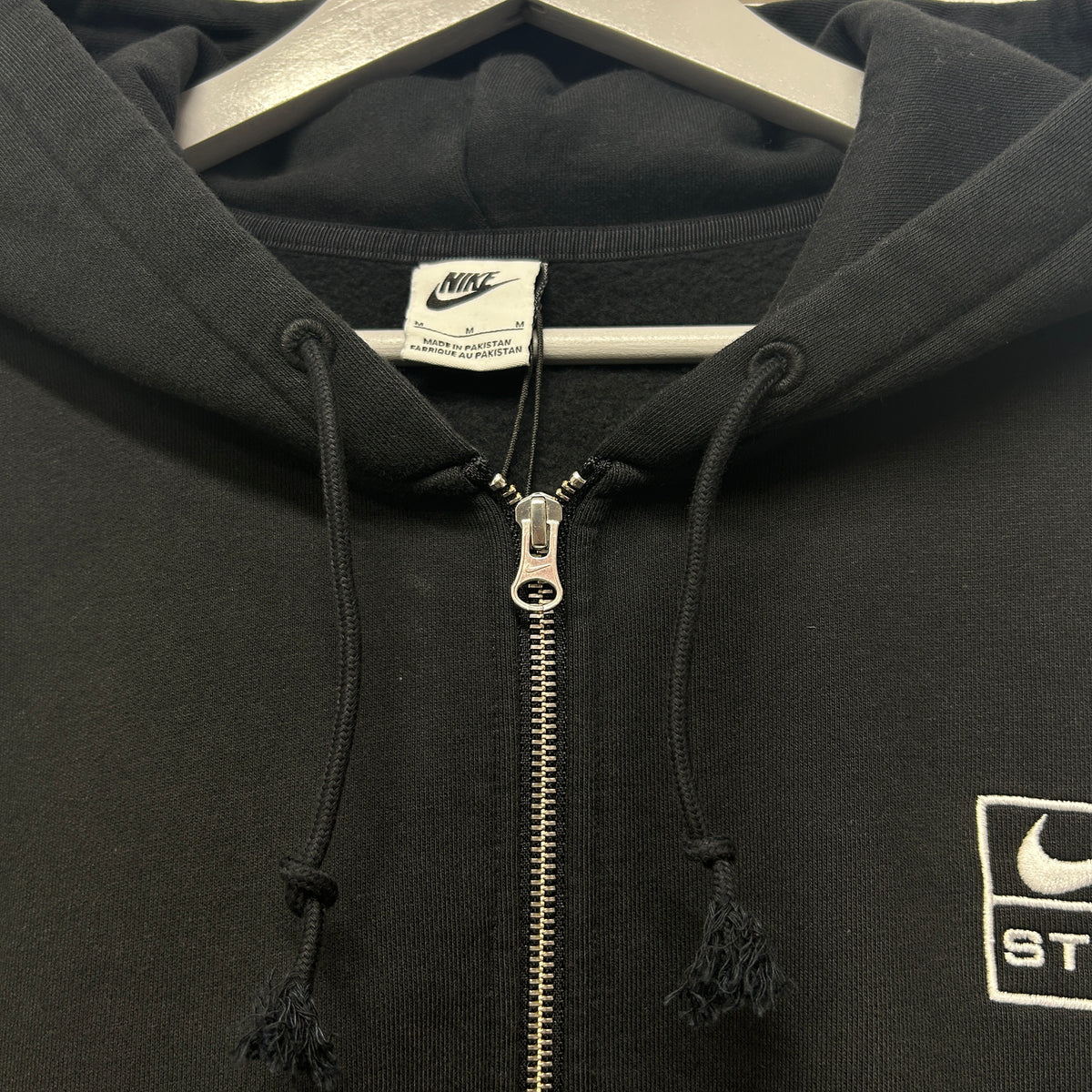 STUSSY x NIKE HOODIE - BLACK