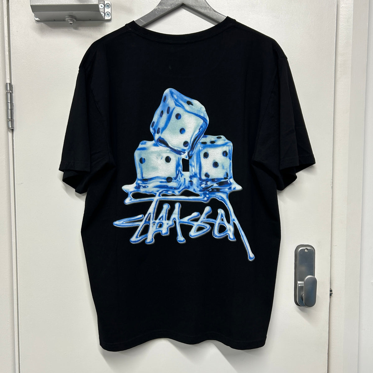 STUSSY DICE TEE - BLACK