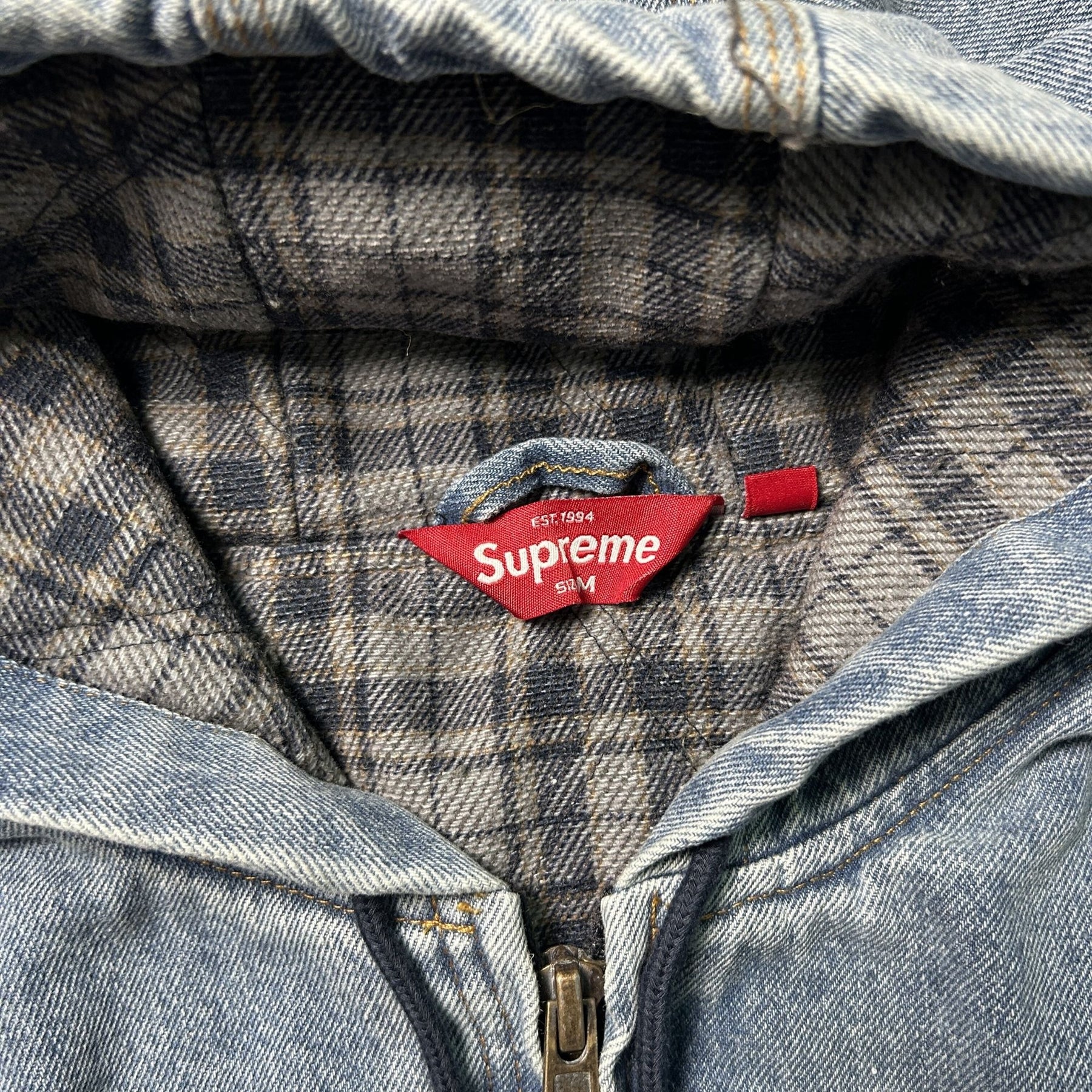 SUPREME DENIM FLEECE LINED