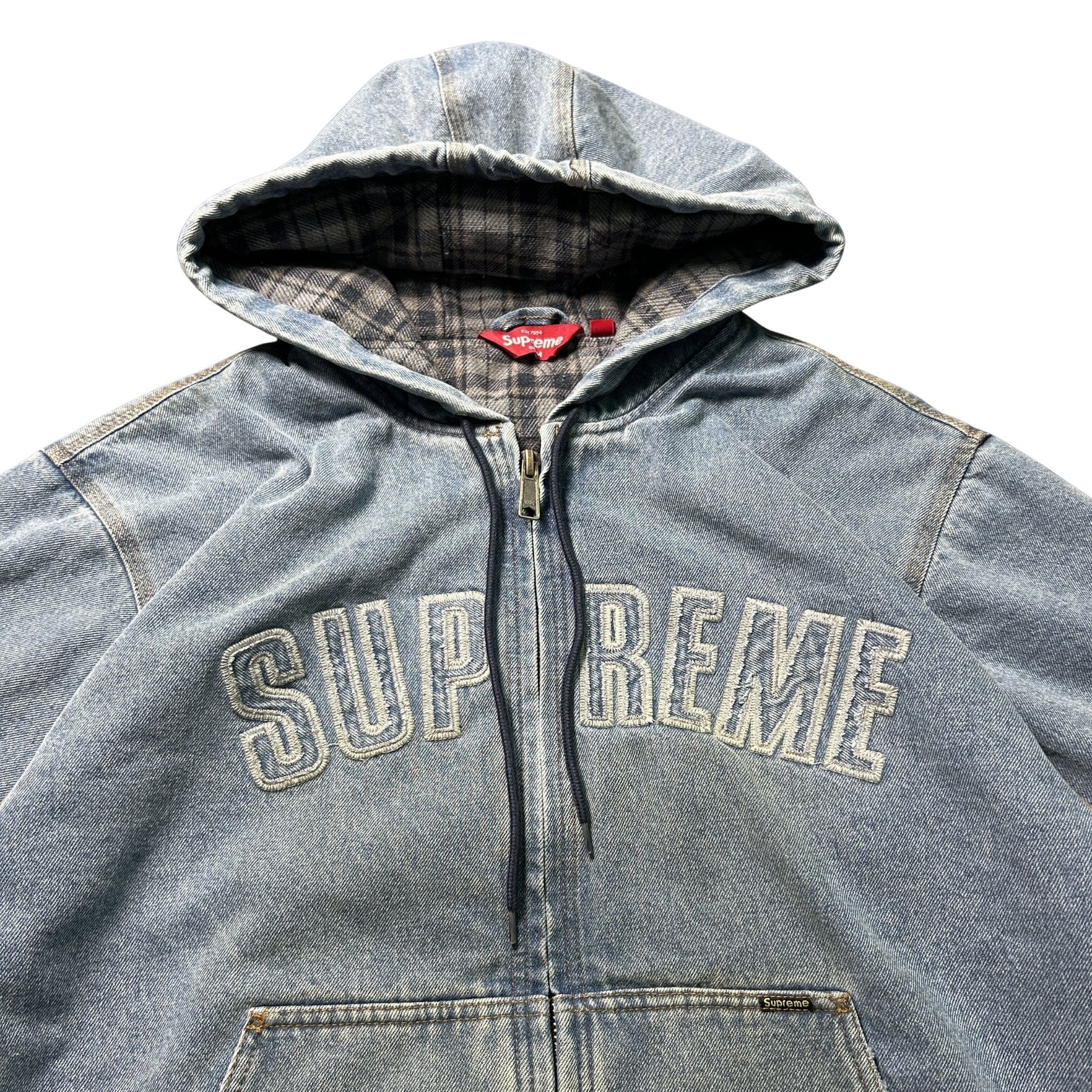 SUPREME DENIM FLEECE LINED
