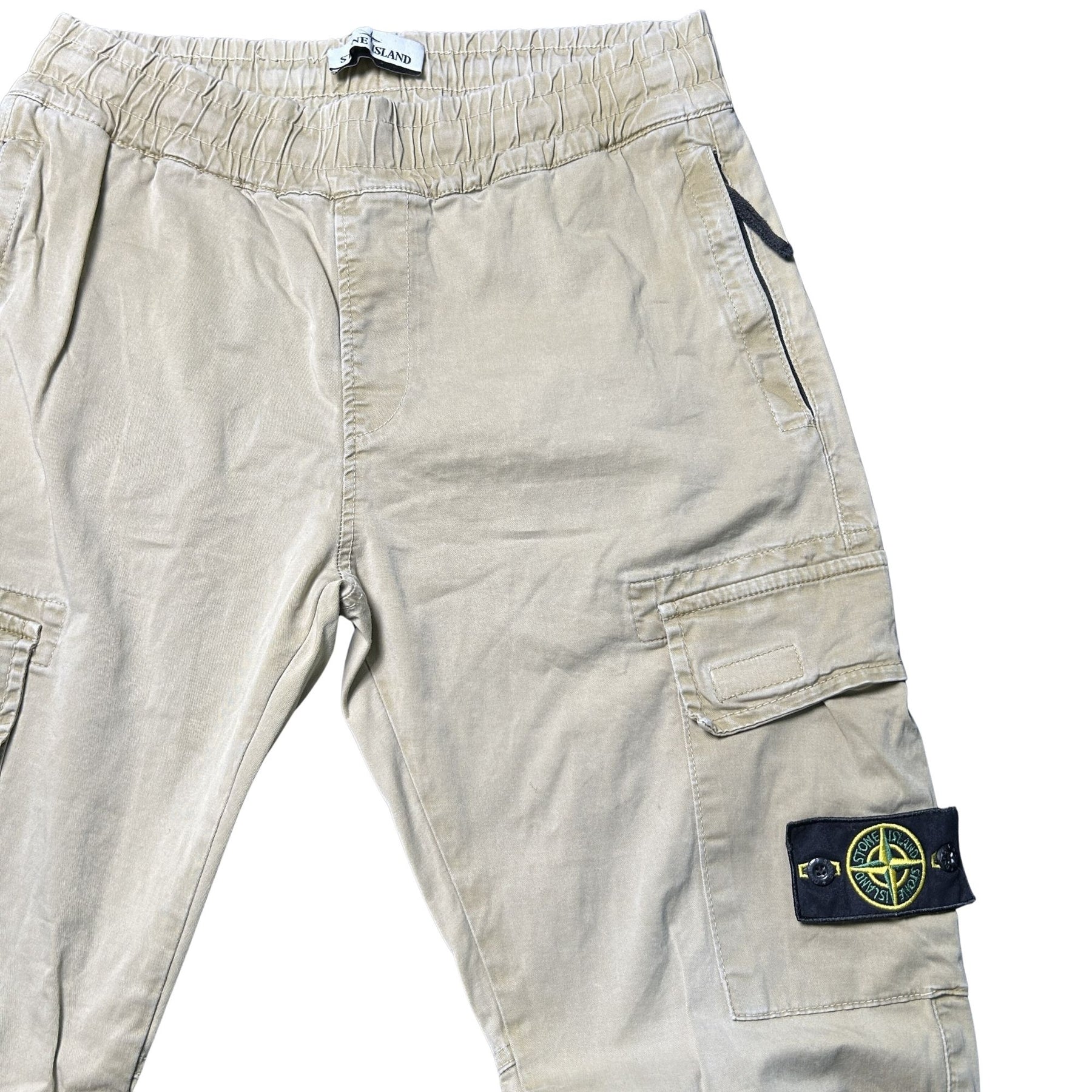STONE ISLAND TAPER FIT CARGOS