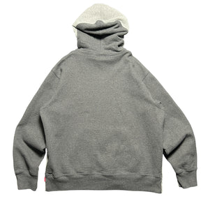 SUPREME S 2 TONE GREY HOODIE
