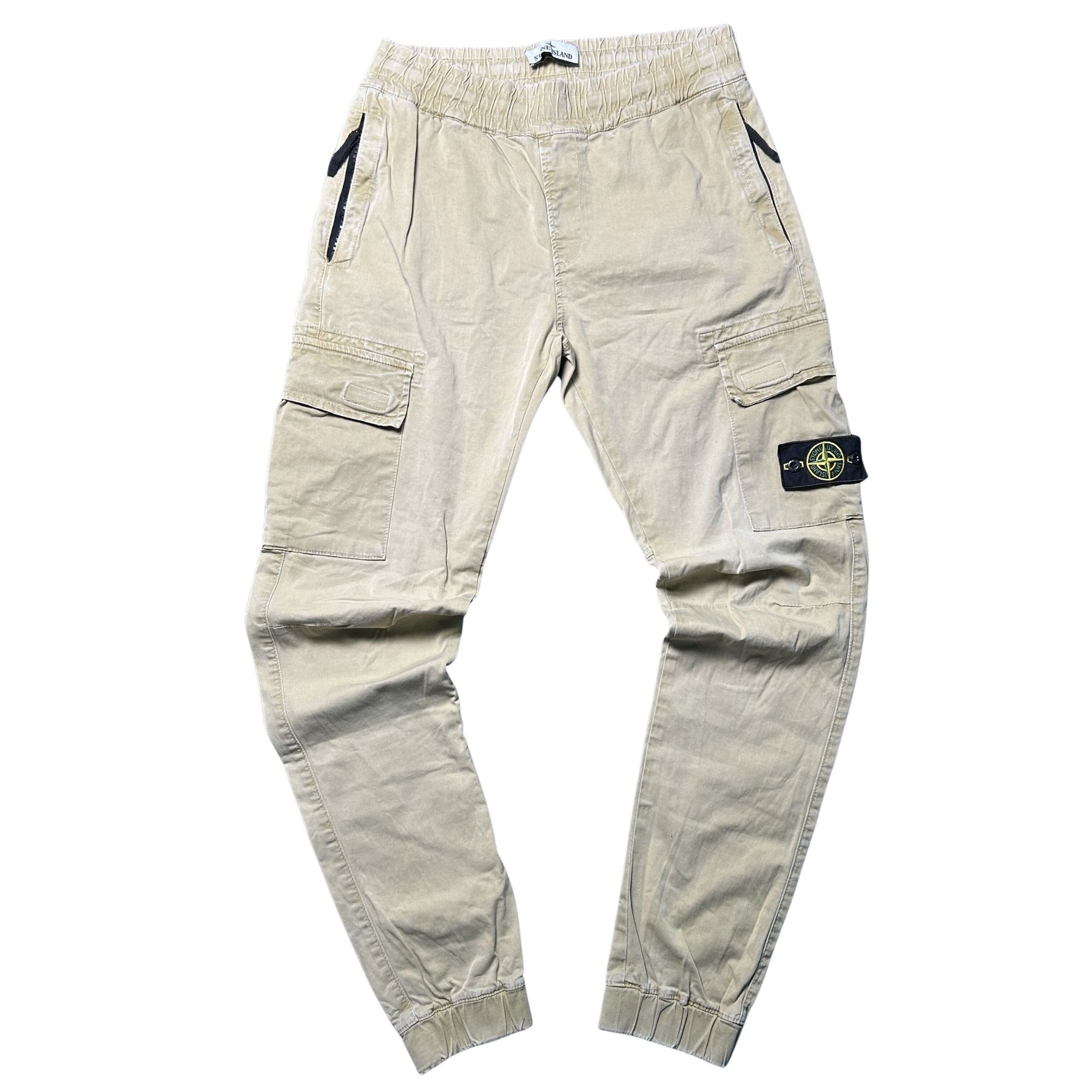 STONE ISLAND TAPER FIT CARGOS