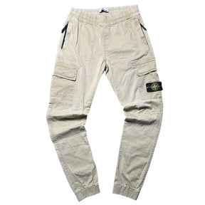 STONE ISLAND TAPER FIT CARGOS