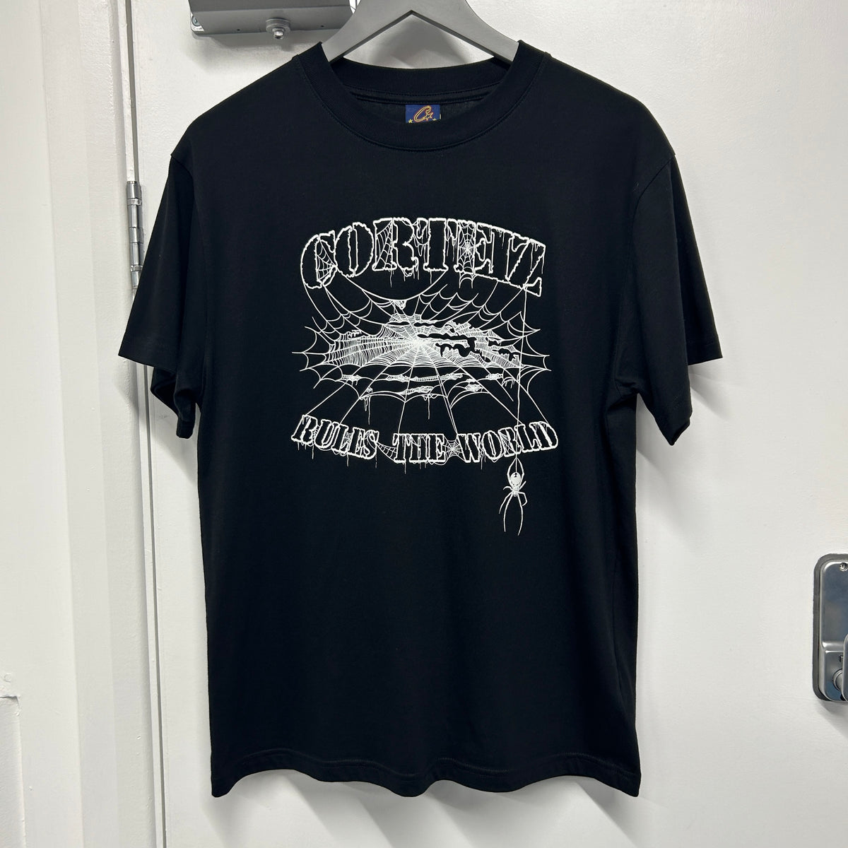 CORTEIZ WEB TEE - BLACK