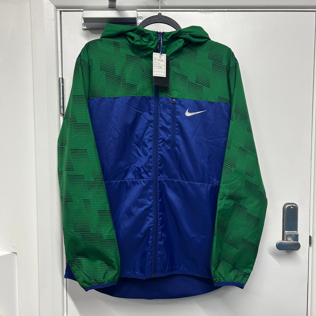 NIKE GREEN LAYERED JACKET