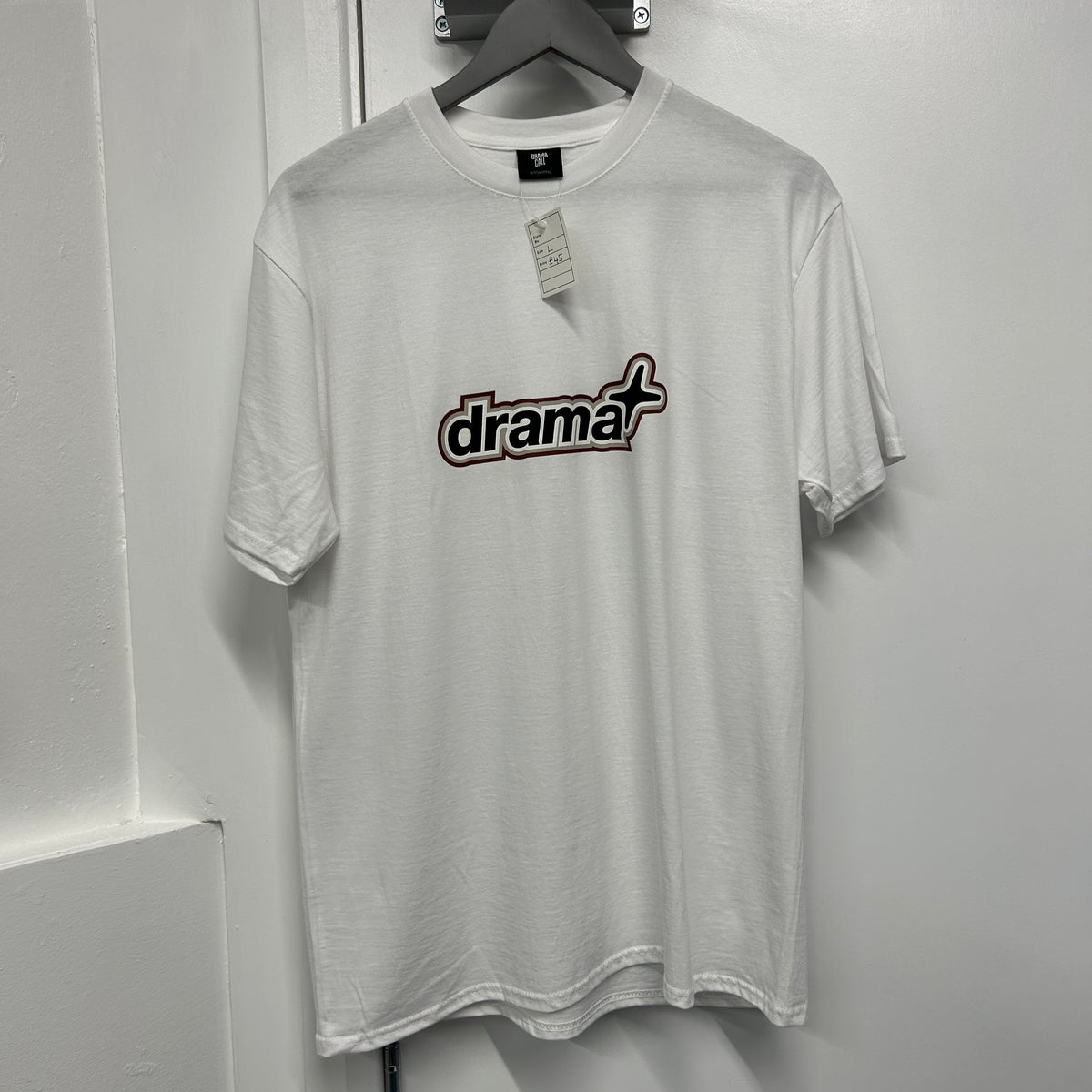 DRAMA TEE MOCHA LOGO