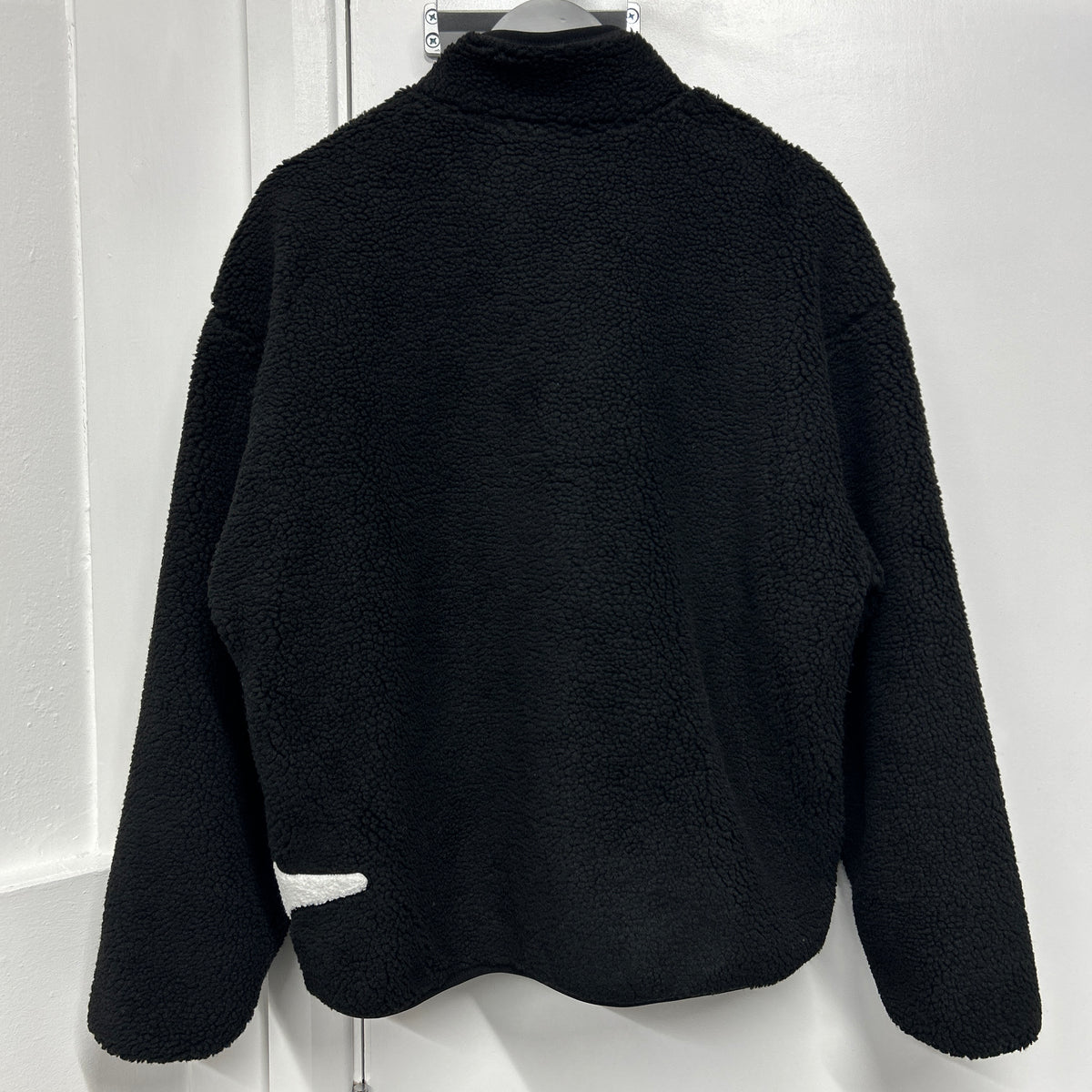 DRAMA BLACK SHERPA FLEECE
