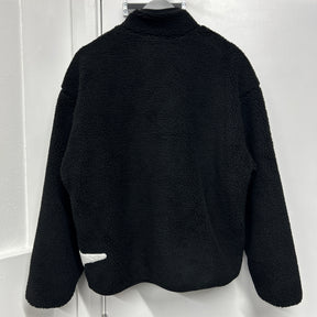 DRAMA BLACK SHERPA FLEECE