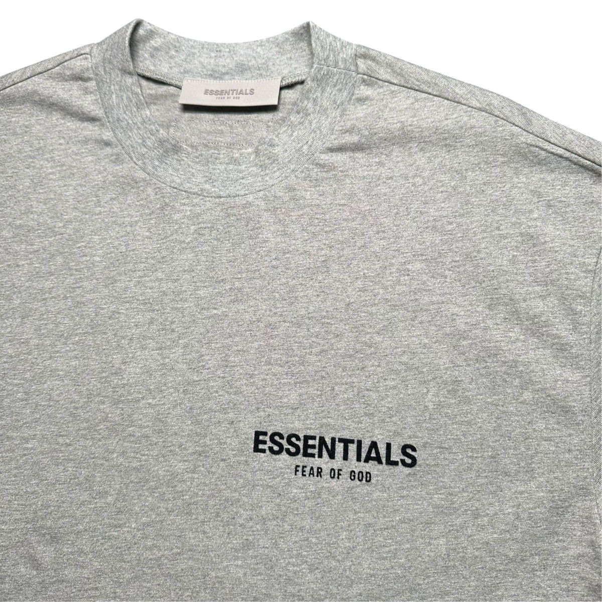 ESSENTIALS DARK GREY T-SHIRT