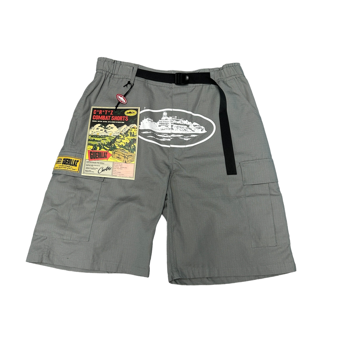 CORTEIZ CARGO SHORTS ‘GREY’