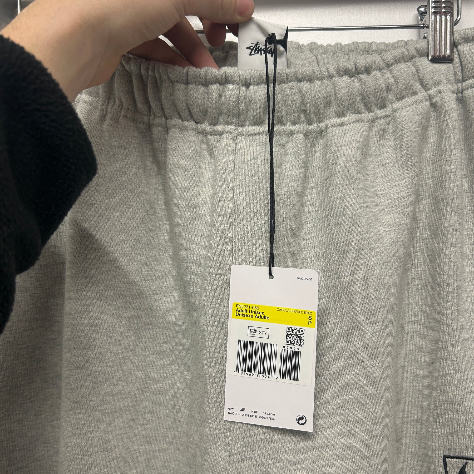 STUSSY x NIKE JOGGERS - GREY