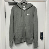 NIKE CLUB ZIP UP - GREY