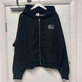 STUSSY x NIKE HOODIE - BLACK