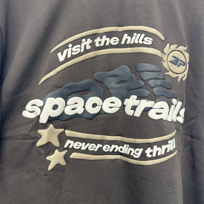 BROKEN PLANET SPACE TRAILS TEE - BROWN