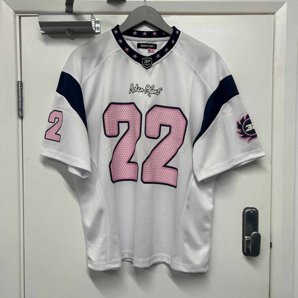 BROKEN PLANET PINK FOAM JERSEY