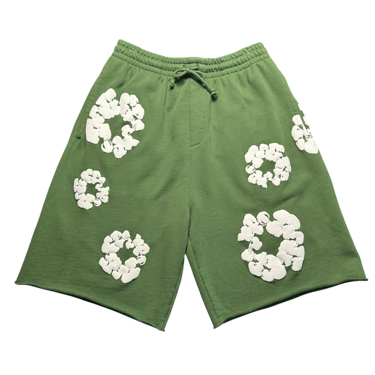 DENIM TEARS GREEN SHORTS