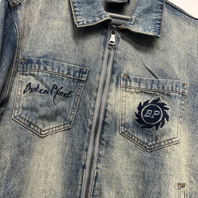 BROKEN PLANET DENIM JACKET