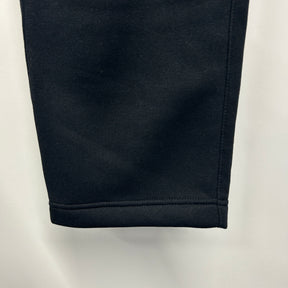 NIKE OPEN HEM FLEECE JOGGERS - BLACK