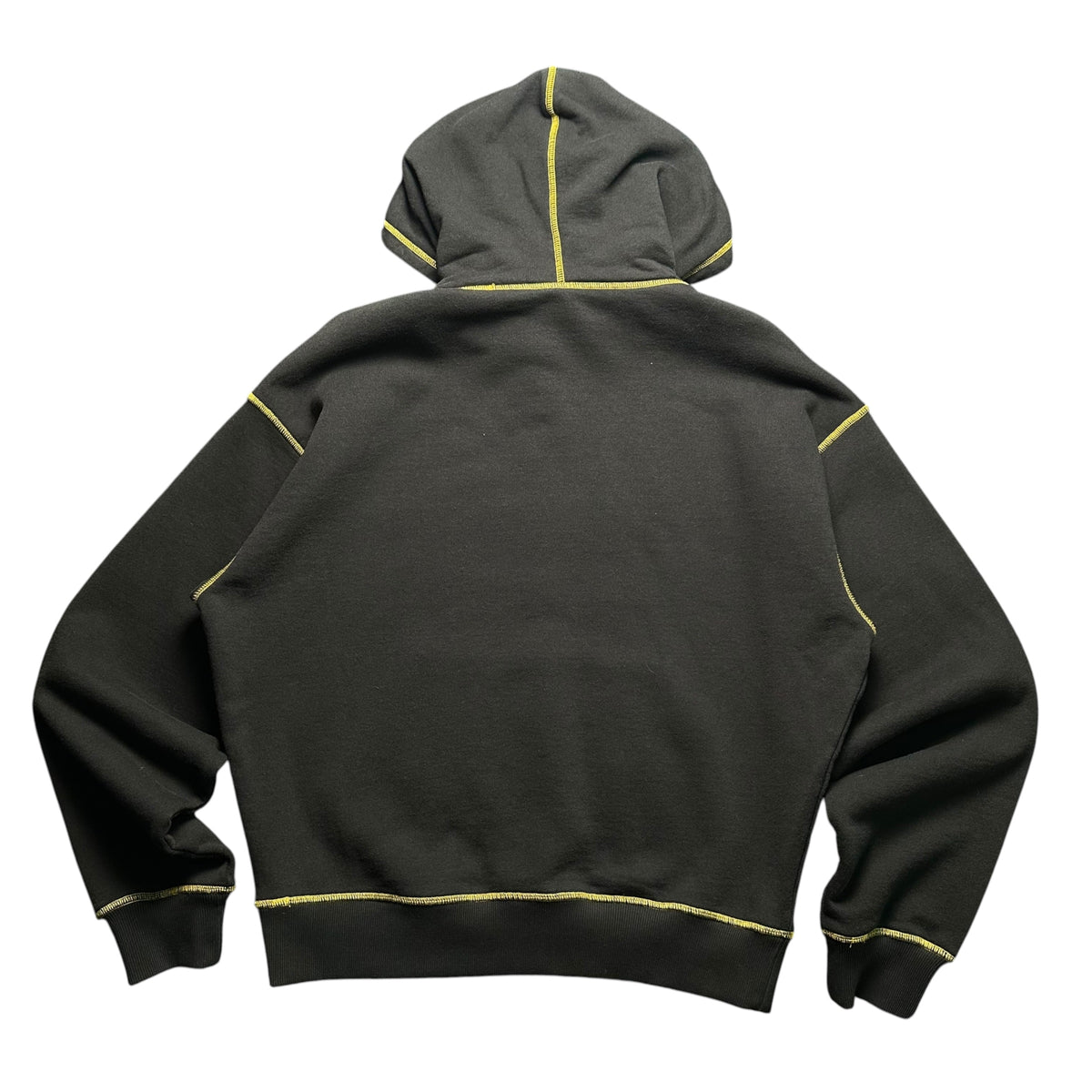 CORTEIZ BLACK / YELLOW ALCATRAZ HOODIE