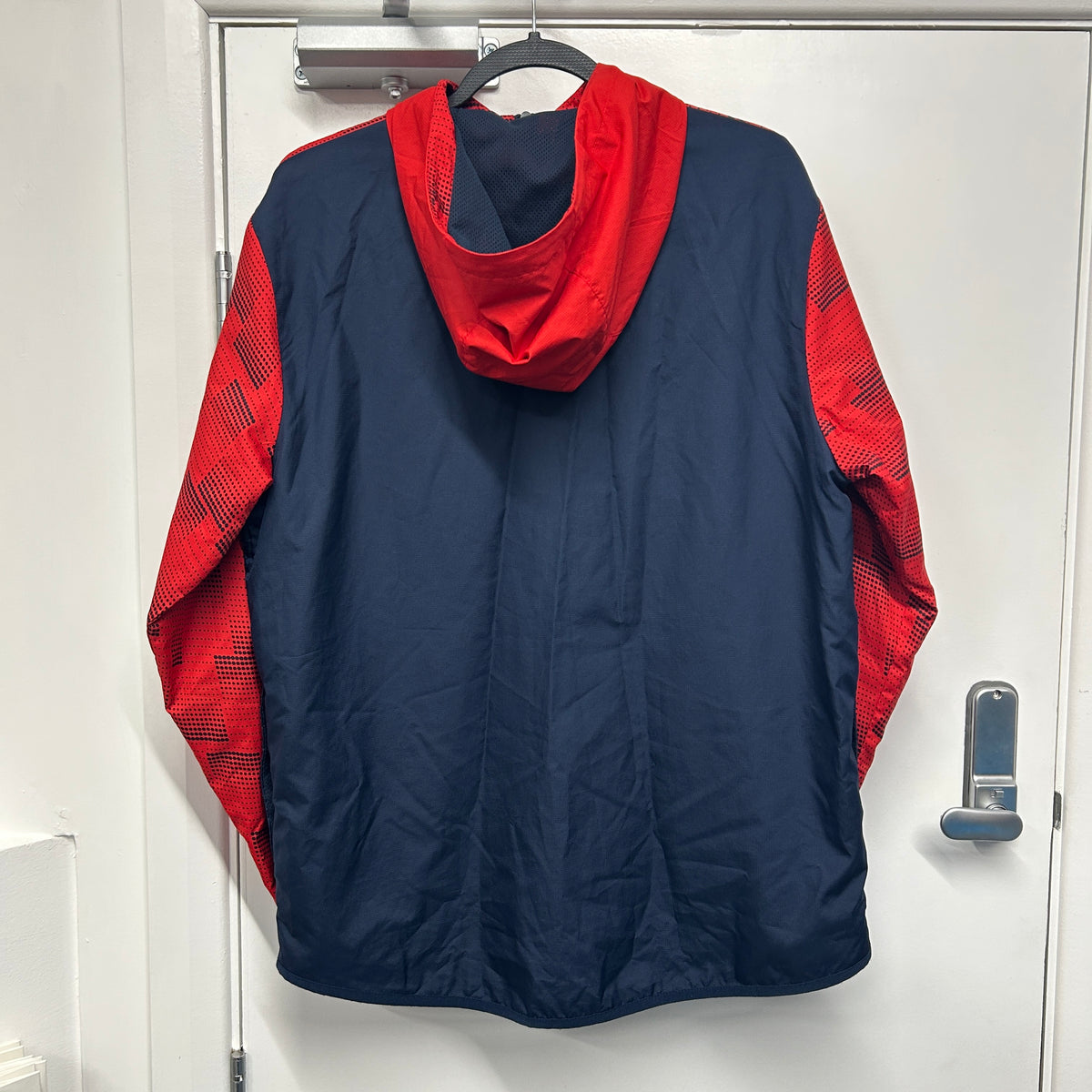 NIKE RED LAYERED JACKET
