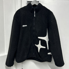 DRAMA BLACK SHERPA FLEECE