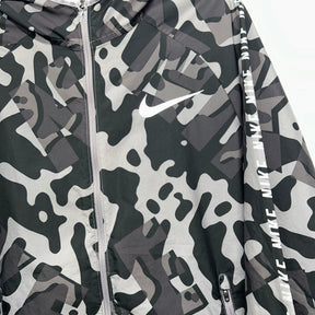 NIKE BLACK CAMO JACKET