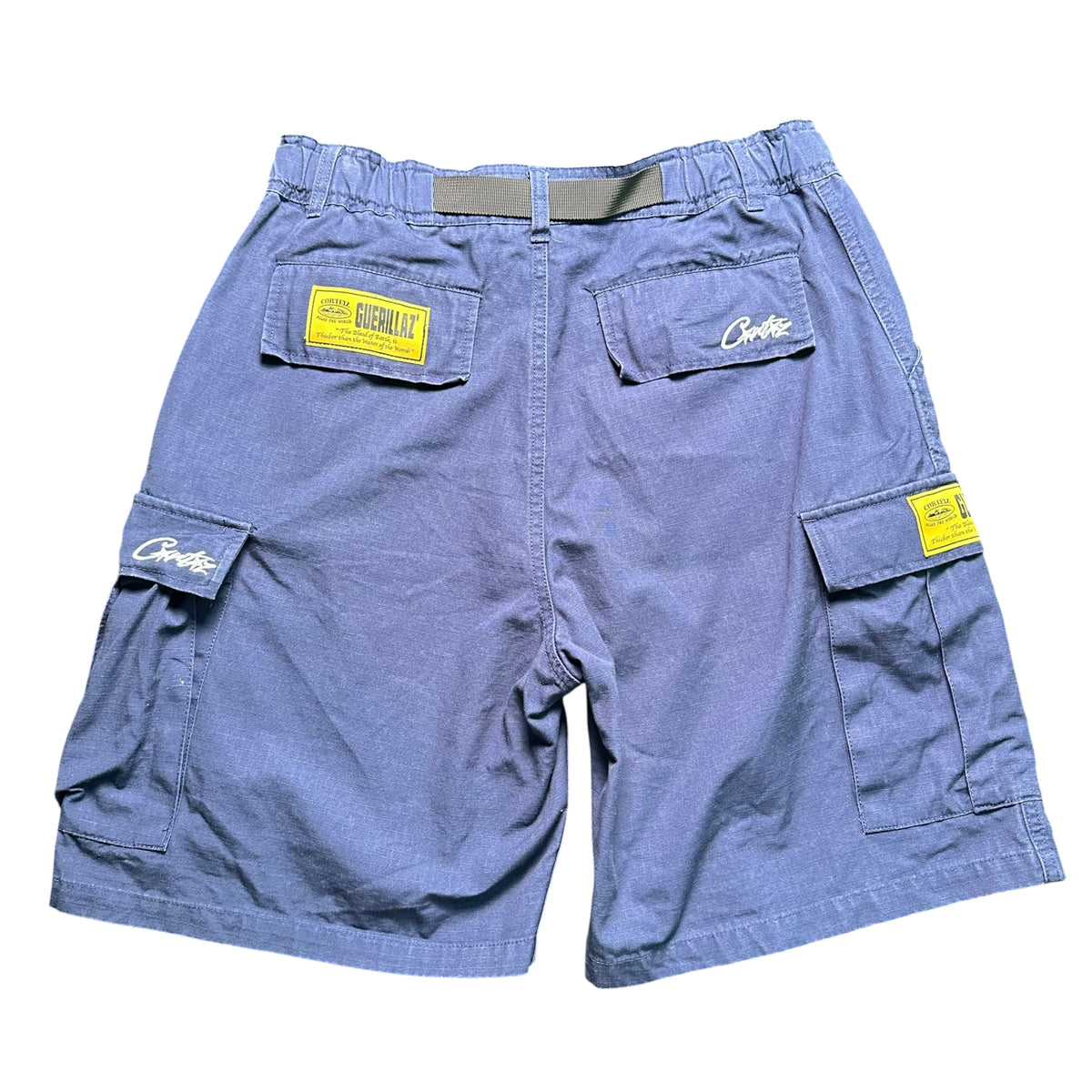 CORTEIZ BLUE CARGO SHORTS