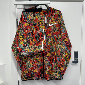 NIKE RED FLORAL SET