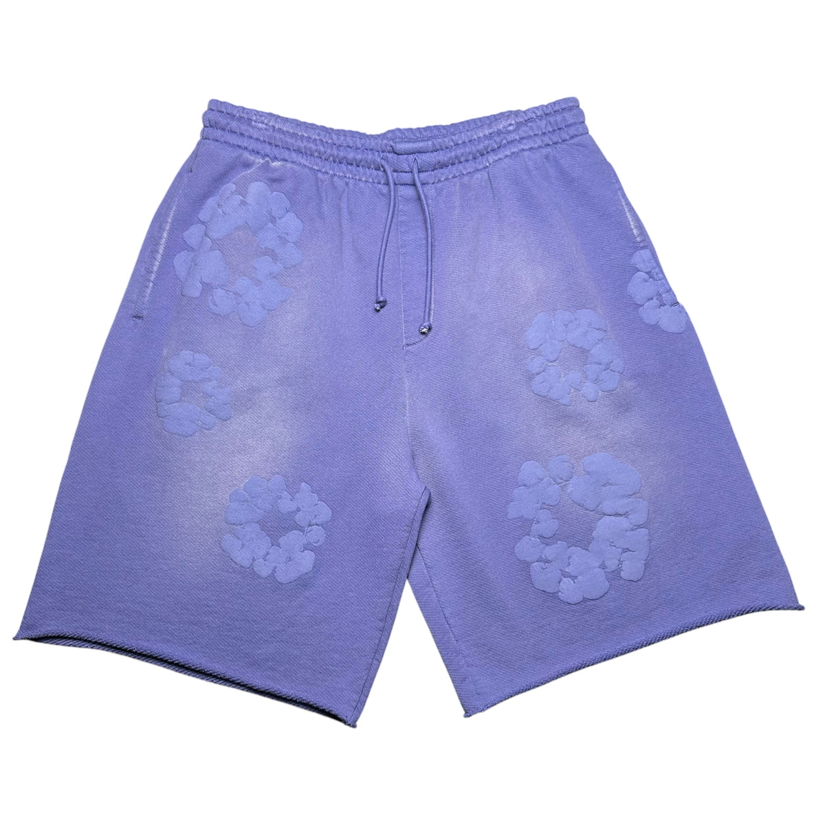 DENIM TEARS PURPLE SHORTS
