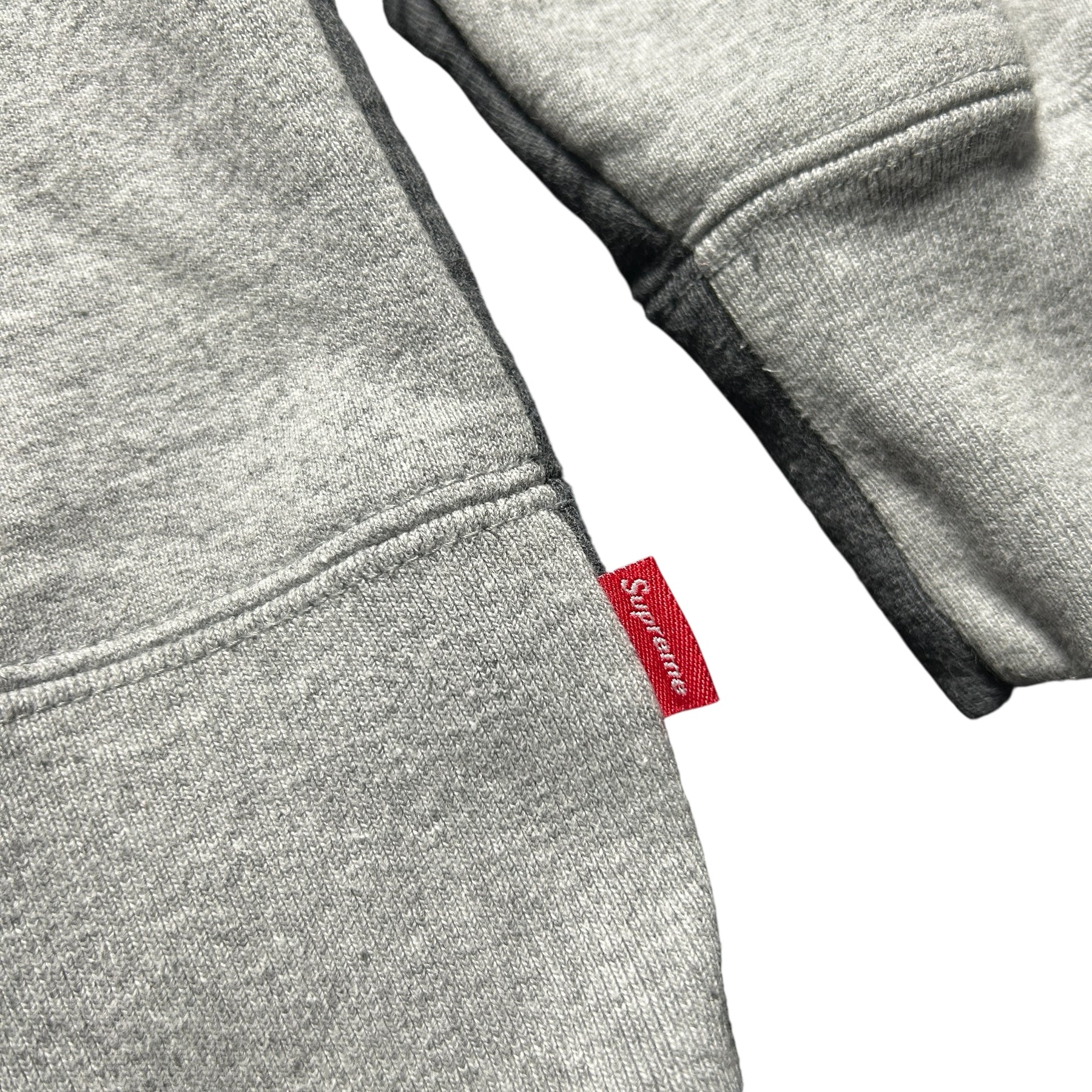 SUPREME S 2 TONE GREY HOODIE