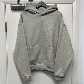 BROKEN PLANET BASICS HOODIE GREY