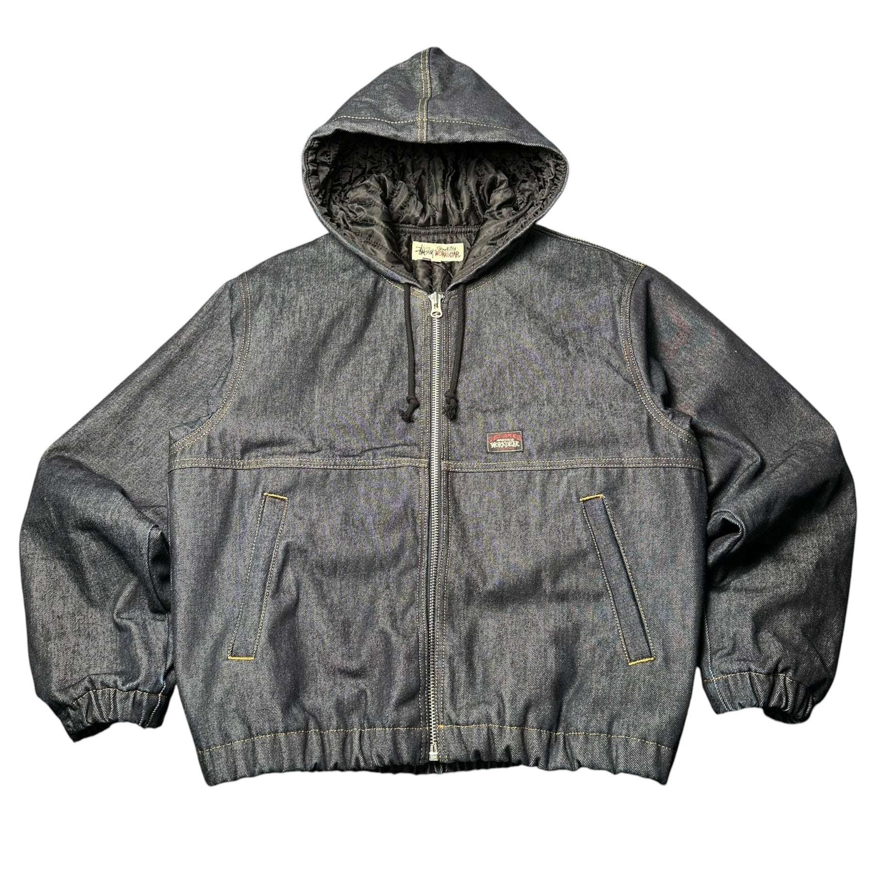STUSSY DENIM WORKWEAR JACKET