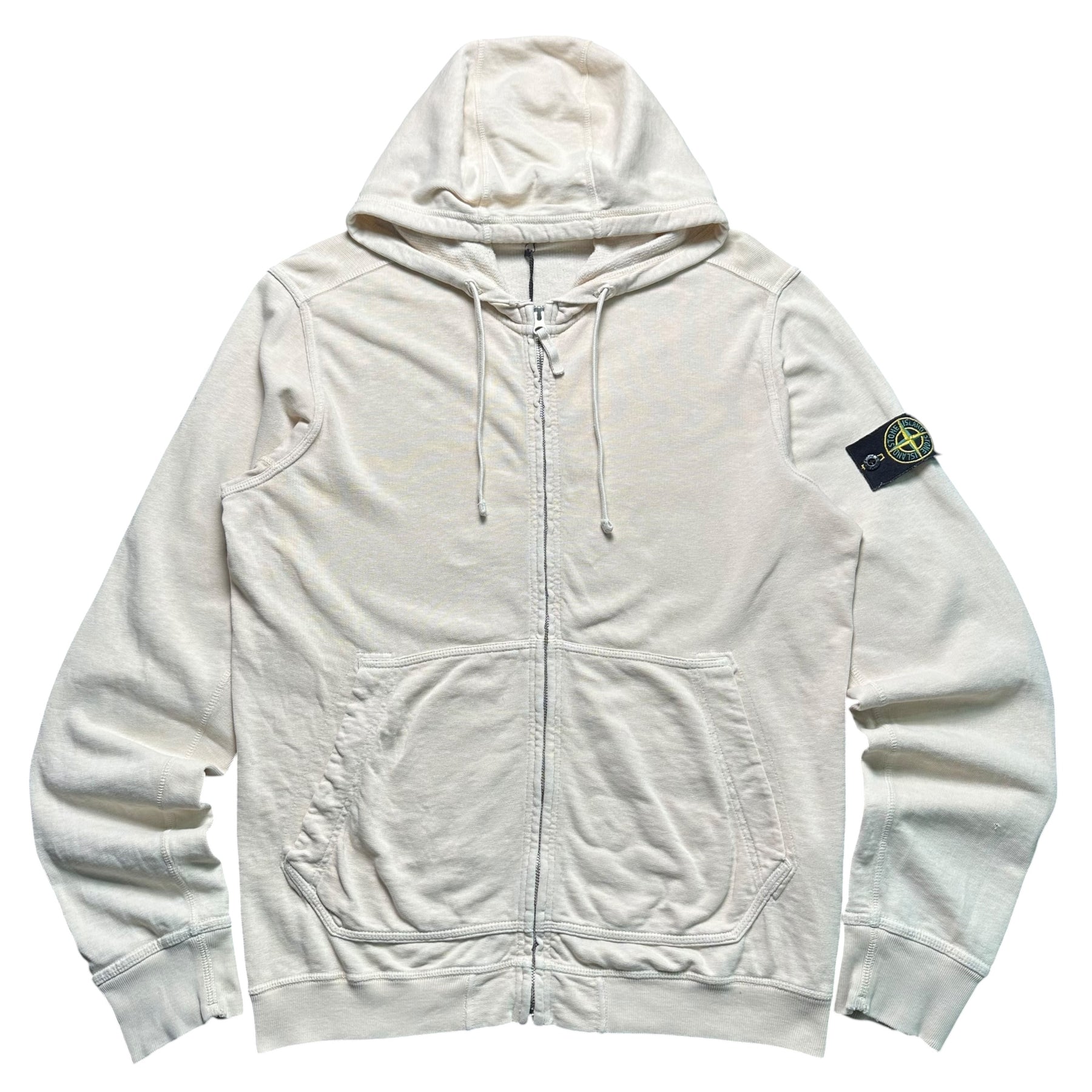 STONE ISLAND ZIP-UP HOODIE