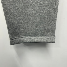 NIKE OPEN HEM FLEECE JOGGERS - GREY