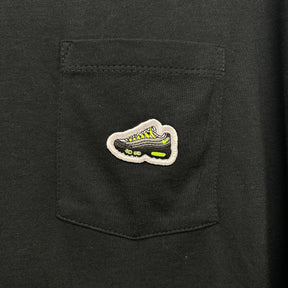 NIKE OG NEON 110 TEE - BLACK