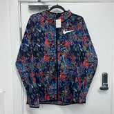 NIKE BLUE FLORAL JACKET